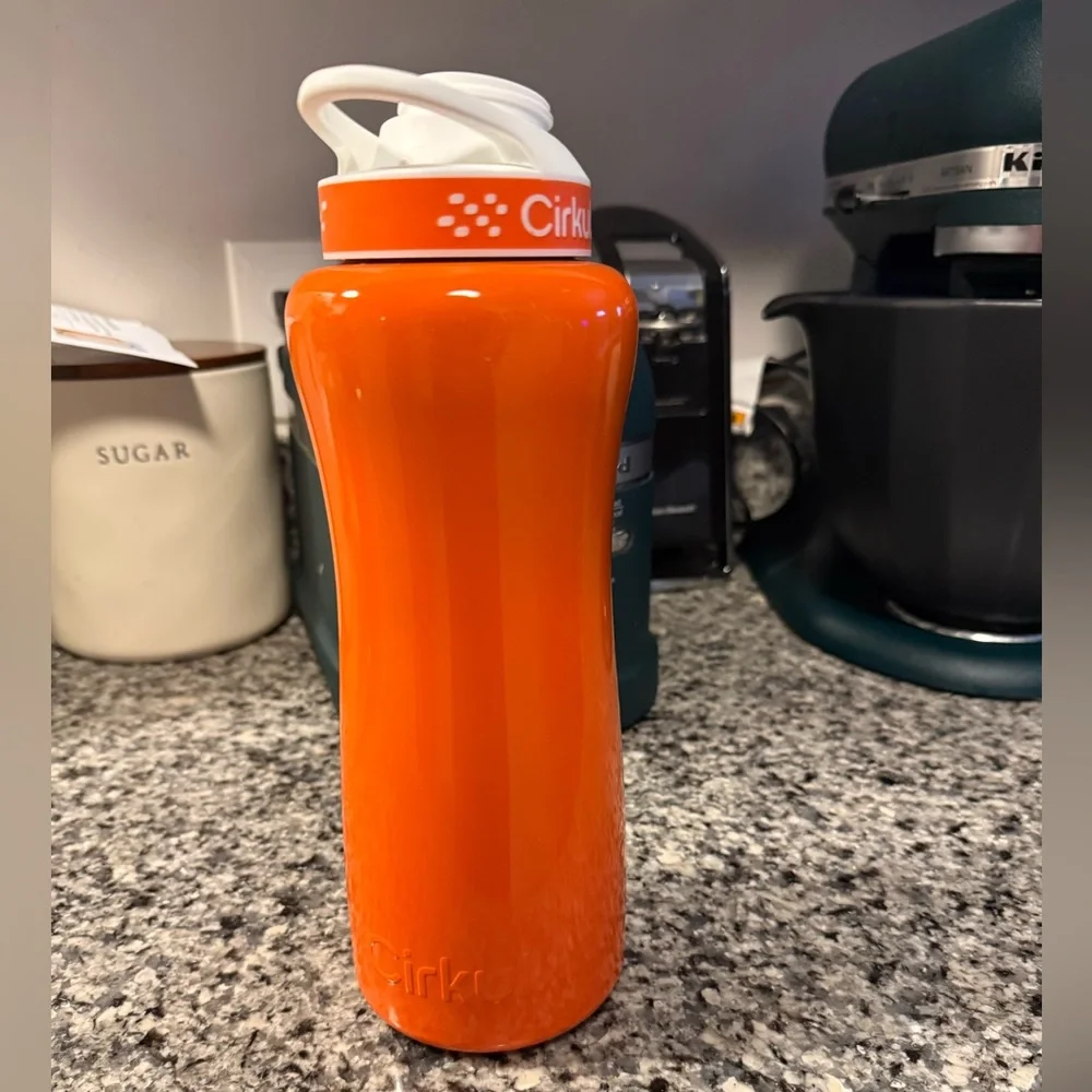 Cirkul Orange Water Bottle - Picture 1 of 2
